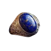 bague en pierre de Lapis Lazuli pour le bien-être en lithothérapie
